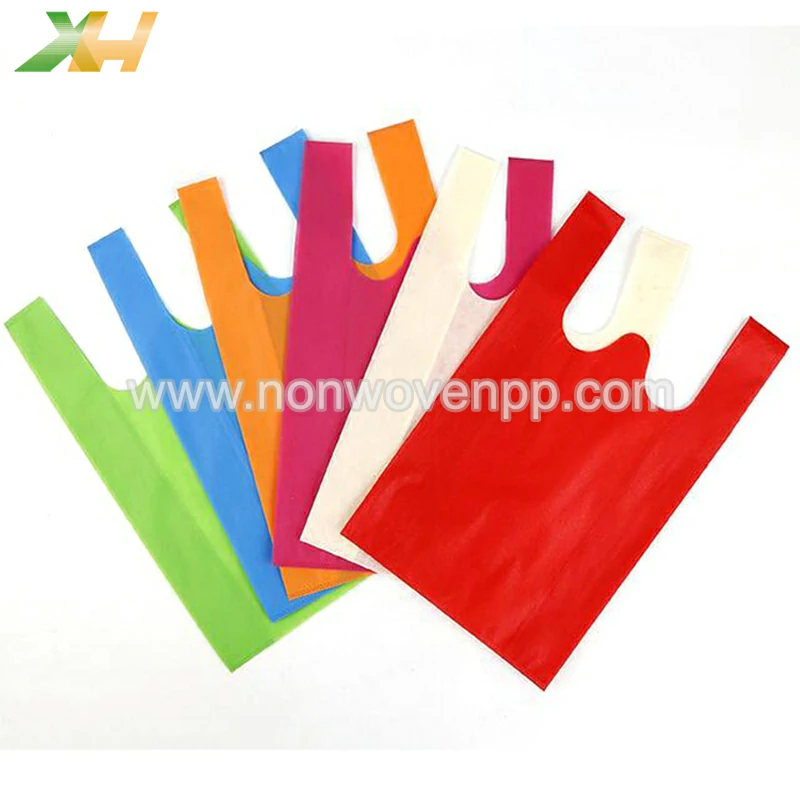 Eco-friendly non woven vest bag